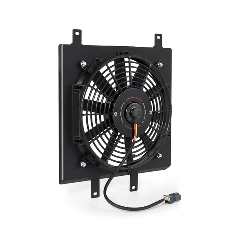 Mishimoto 92-00 Honda Civic Aluminum Fan Shroud Black - MMFS-CIV-92BK