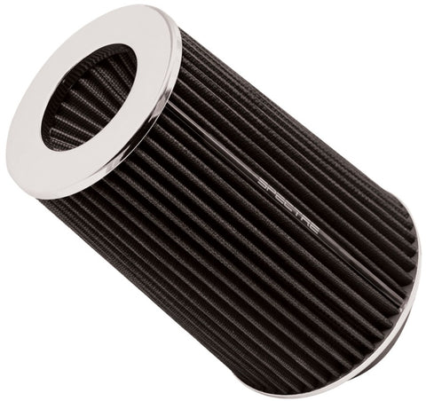 Spectre Adjustable Conical Air Filter 9-1/2in. Tall (Fits 3in. / 3-1/2in. / 4in. Tubes) - Black - 9731