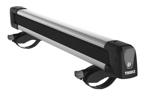 Thule SnowPack L Ski/Snowboard Rack (Up to 6 Pair Skis/4 Snowboards) - Black/Silver - 7326