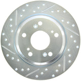 StopTech Select Sport 2000-2009 Honda S2000 Slotted and Drilled Right Rear Brake Rotor - 227.40050R