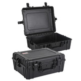 Go Rhino XVenture Gear Hard Case - Large 25in. / Lockable / IP67 / Automatic Air Valve - Tex. Black - XG252010