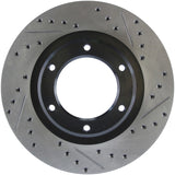 StopTech Slotted & Drilled Sport Brake Rotor - 127.44093L