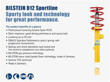 Bilstein B12 (Sportline) Suspension Kit 13-18 BMW 320i Front and Rear Monotube Suspension Kit - 46-226617