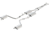 Borla 2015 Dodge Challenger 3.6L V6 S-TYPE Catback Exhaust No Tips Factory Valance - 140649