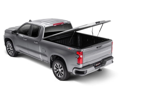 UnderCover 19-20 GMC Sierra 1500 (w/ MultiPro TG) 5.8ft Elite LX Bed Cover - Satin Steel Metallic - UC1238L-G9K