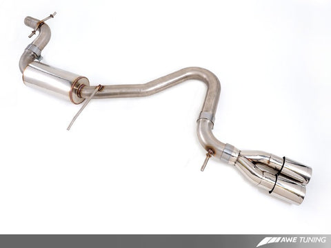 AWE Tuning Audi 8P A3 FWD Cat-Back Performance Resonated Exhaust - 3010-22016