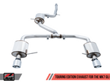 AWE Tuning 18-21 Volkswagen Jetta GLI Mk7 Touring Exhaust - Chrome Silver Tips (Fits High-Flow DP) - 3015-22070