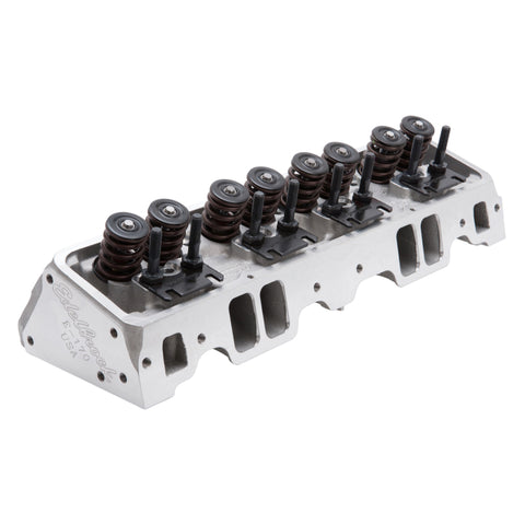 Edelbrock Cylinder Head SBC Performer RPM 23 Deg 170cc Intake 60cc Chamber Flat Tappet Cam Complete - 61019