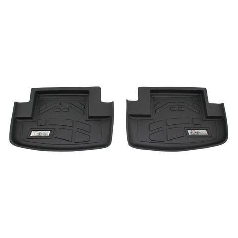 Westin 2015-2018 Ford Mustang Wade Sure-Fit Floor Liners 2nd Row - Black - 72-113092