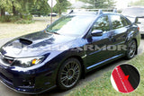 Rally Armor 11-14 Subaru WRX/STI (Sedan Only) Black UR Mud Flap w/Grey Logo - MF19-UR-BLK/GRY