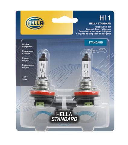 Hella Bulb H11 12V 55W Pgj192 T4 (2) - H11TB