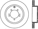 StopTech Power Slot 03-06 Evo 8 & 9 Cryo Slotted Left Rear Rotor - 126.46065CSL