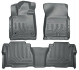 Husky Liners 12-13 Toyota Tundra Weatherbeater Grey Front & 2nd Seat Floor Liners - 99592