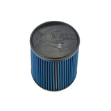 Injen NanoWeb Dry Air Filter 5.00in Inlet w/ShurLok 6.50in Base/ 5.00in Top w/ Barb Fitting - X-1099-BB