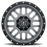 ICON Alpha 20x9 5x150 16mm Offset 5.625in BS Gunmetal Wheel - 1220905556GM