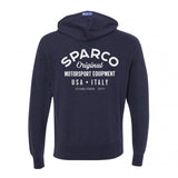 Sparco Sweatshirt ZIP Garage NVY - Large - SP04800BM3L