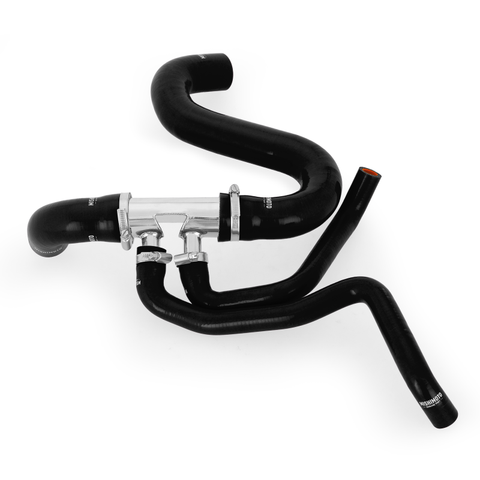 Mishimoto 2015+ Ford Mustang GT Silicone Lower Radiator Hose - Black - MMHOSE-MUS8-15LBK