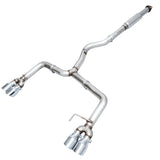 AWE Tuning Subaru WRX/STI VA/GV Sedan Track Edition Exhaust - Chrome Silver Tips (102mm) - 3020-42058