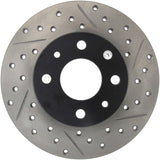 StopTech Slotted & Drilled Sport Brake Rotor - 127.04001L