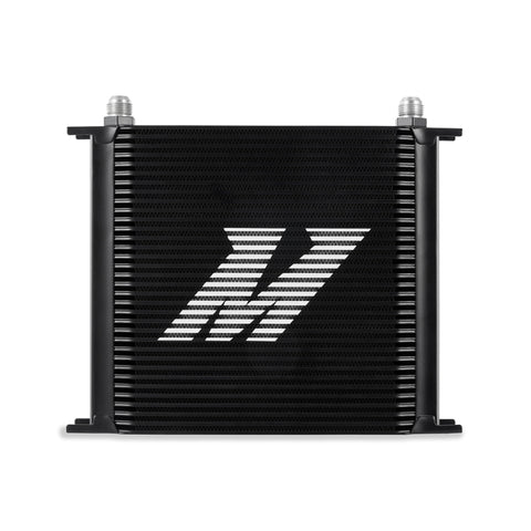 Mishimoto Universal 34 Row Oil Cooler - Black - MMOC-34BK