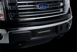 Putco 11-14 Ford F-150 EcoBoost SS Black Punch Bumper Grille Insert w/ 10in Luminix Light Bar - 88182FPL