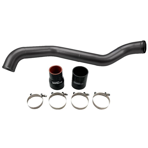 Wehrli 01-04 Chevrolet 6.6L LB7 Duramax Driver Side 3in Intercooler Pipe - Bronze Chrome - WCF100349-BC