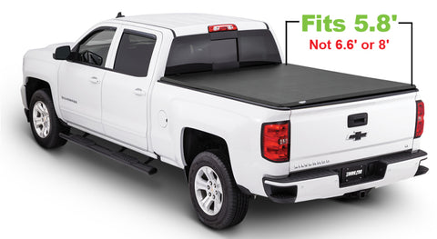 Tonno Pro 2019 GMC Sierra 1500 Fleets 5.8ft Lo-Roll Tonneau Cover - LR-1095