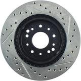 StopTech Slotted & Drilled Sport Brake Rotor - 127.62007R