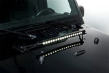 Putco 07-18 Jeep Wrangler JK - 20in Luminix Light Bar w/ Hood bracket Luminix Jeep LED Kits - 10020JK