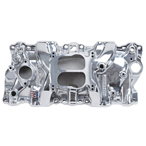 Edelbrock Performer 87-95 Polished Manifold - 21041