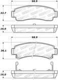 StopTech Street Brake Pads - Front - 308.05110