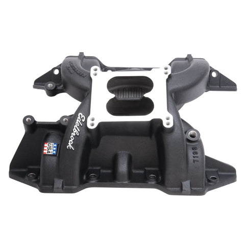 Edelbrock Performer RPM 440 Manifold Black Powdercoated - 71933