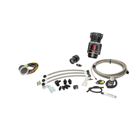 Snow Performance Stg 2 Boost Cooler F/I Prog. Water Injection Kit (SS Braided 4AN Fitting) - No Tank - SNO-210-BRD-T