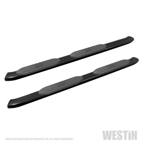 Westin 18-20 Jeep Wrangler JL Unlimited 4DR PRO TRAXX 5 Oval Nerf Step Bars - Textured Black - 21-54065