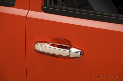 Putco 14-14 Chevrolet Silverado HD (2 Door) (w/o Passenger Keyhole) - Deluxe Door Handle Covers - 400036