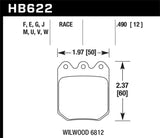 Hawk DTC-50 Brake Pads DLS 6812 - HB622V.490