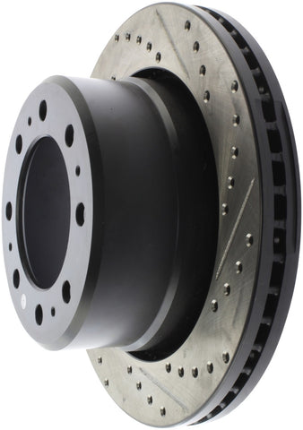 StopTech Sport Drilled & Slotted Rotor - Front Right - 127.67080L