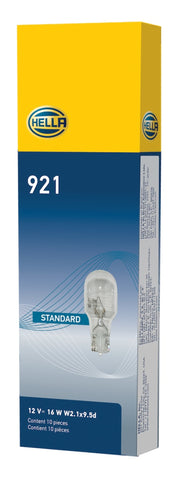 Hella Bulb 921 12V 16W W2.1X9.5d T5 - 921