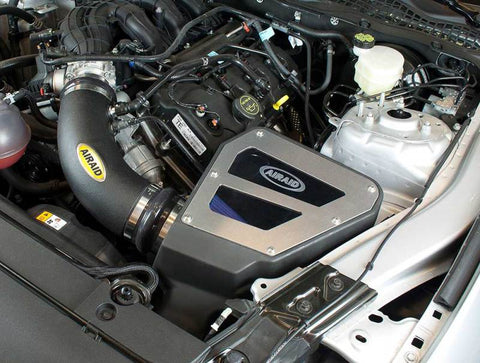 Airaid 2015 Ford Mustang 3.7L V6 Intake System (Dry / Blue Media) - 453-327