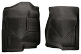 Husky Liners 07-12 GM Silverado/Tahoe/Suburban/Escalade X-Act Contour Black Floor Liners - 53101