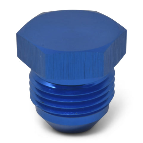 Russell Performance -8 AN Flare Plug (Blue) - 660200