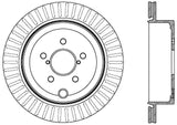 StopTech Power Slot 13 Scion FR-S / 13 Subaru BRZ Rear Left Slotted Rotor - 126.47031SL