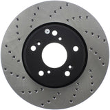 StopTech Drilled Sport Brake Rotor Front Right 13 Honda Accord Sport - 128.40086R