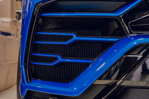 CSF 2019+ Lamborghini Urus / 2020+ Audi RS Q8 / SQ8 / SQ7 High Performance Intercooler System- Black - 8211