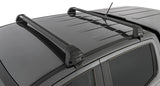 Rhino-Rack 11-20 Ford Ranger PX 4 Door Double Cab Vortex ROC25 Flush 2 Bar Roof Rack - Black - RV0321B