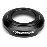Raceseng Shift Boot Collar (For Non-Threaded Adapters/No Big Bore Knobs/No Reverse Lockouts) - Black - 081601B
