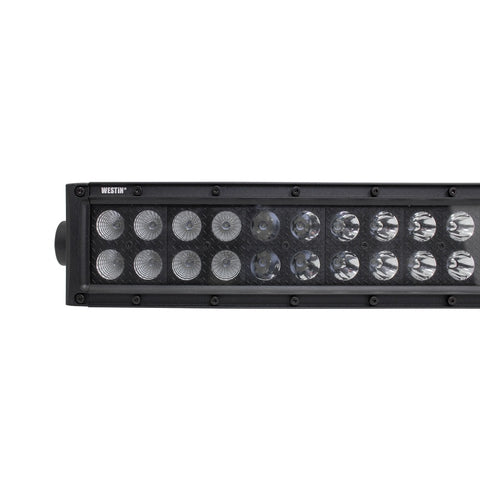 Westin B-FORCE LED Light Bar Double Row 30 inch Combo w/3W Cree - Black - 09-12212-60C