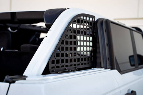 DV8 21-23 Ford Bronco Rear Window Molle Panels - MPBR-01