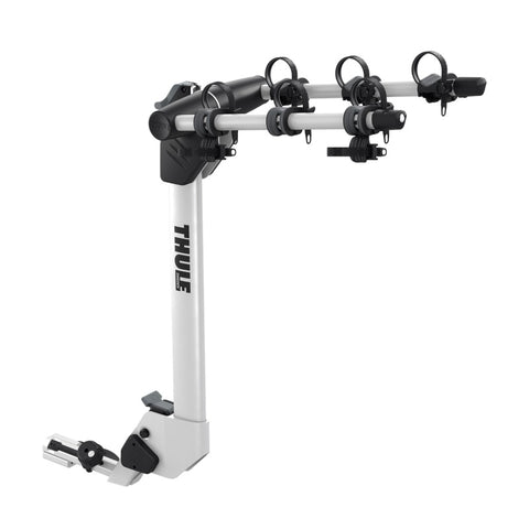 Thule Helium Pro 3 - Hanging Hitch Bike Rack w/HitchSwitch Tilt-Down (Up to 3 Bikes) - Silver - 9043PRO