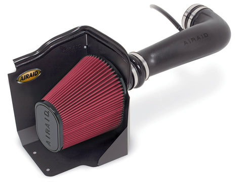 Airaid 09-13 GM Truck/SUV (w/ Elec Fan/excl 11 6.0L) CAD Intake System w/ Tube (Dry / Red Media) - 201-233